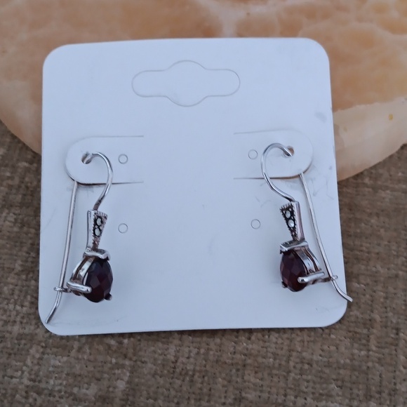 Silver Hook Style Earrings - Picture 9 of 9